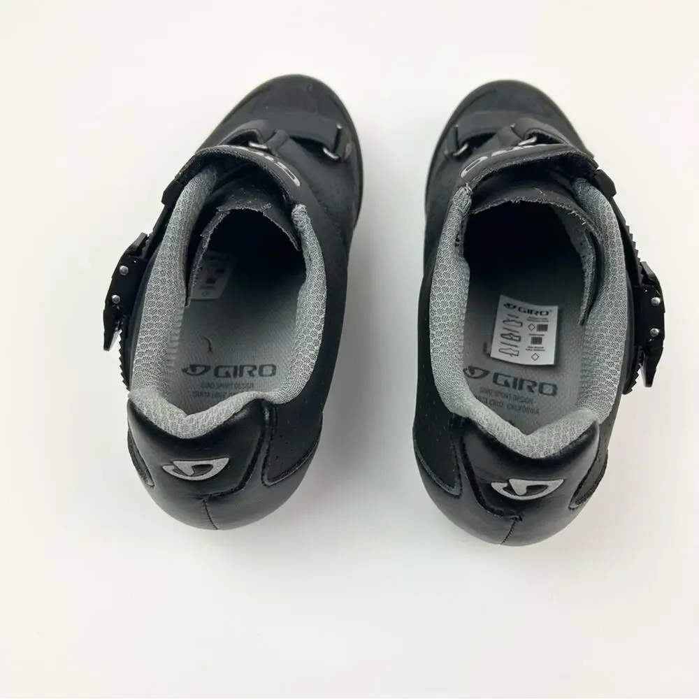 Giro Espada E70 Road‎ Cycling 3 bolt Shoe Black Size 37
